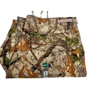 Cabela's Hunting‎ Pants Mens 42 (42x32.5 ACTUAL) Zonz Woodlands Camo Color Phase